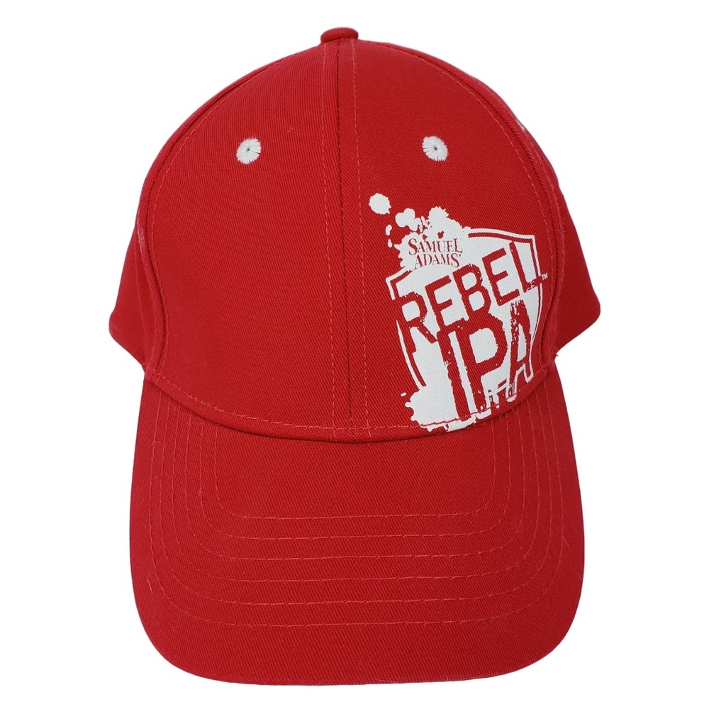Samuel Adams Rebel IPA Red Baseball‎ Cap Snapback Hat Craft Beer Drinker Brewery